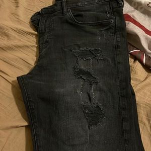 H&M Skinny Fit Ripped Jeans